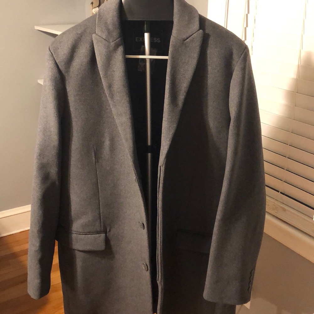 Men’s “Express” wool pea coat